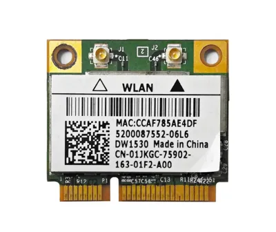 01JKGC - Dell Broadcom Wireless LAN DW1530 802.11A/B/G/N Half-Height Mini-PCI Express Card for Latitude E5420 / E6420