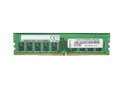 01KN327 - Lenovo 16GB DDR4-2400MHz PC4-19200 ECC Unbuffered CL17 288-Pin DIMM 1.2V Dual Rank Memory Module