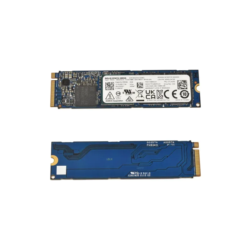 Lenovo 01LX200 256GB PCI Express 3.0 x4 NVMe OPAL M.2 2280 Solid State Drive. In Stock