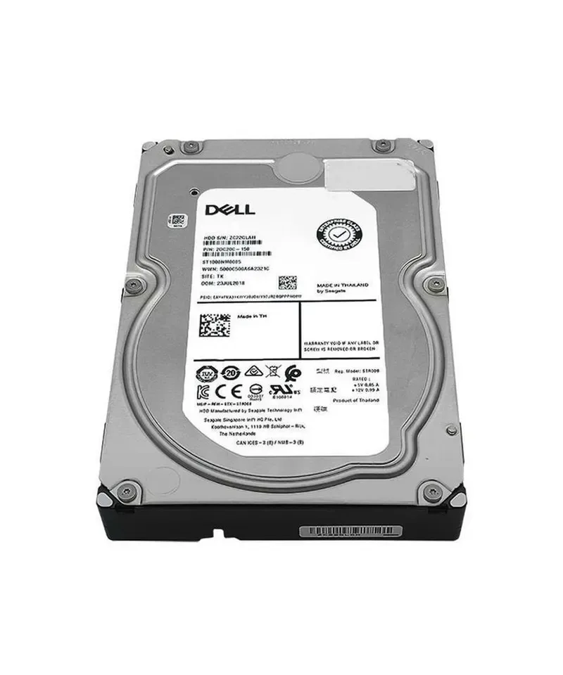 01WMVC - Dell 8TB 7200RPM SATA 6Gb/s 3.5-inch Hot-Pluggable Hard Drive