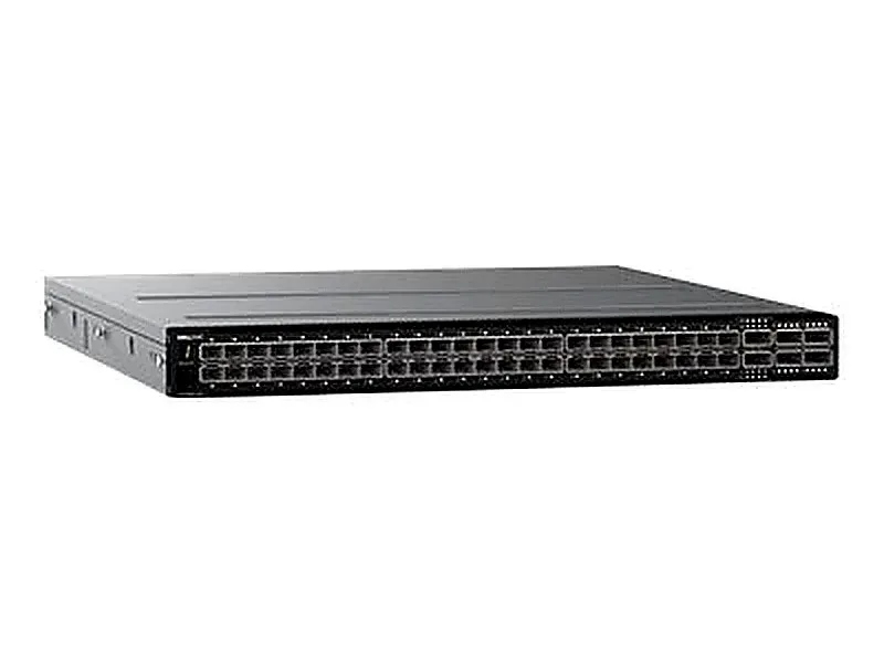 Dell 01XR4W S5248F-ON 48-Ports 25Base-X SFP28 4-Ports QSFP28 2-Ports QSFP28-DD Layer 3 Managed 1U Rack-Mountable Gigabit Ethernet Network Switch with 2x Ac Psu, Fan modules, I/o Panel To Psu Airflow