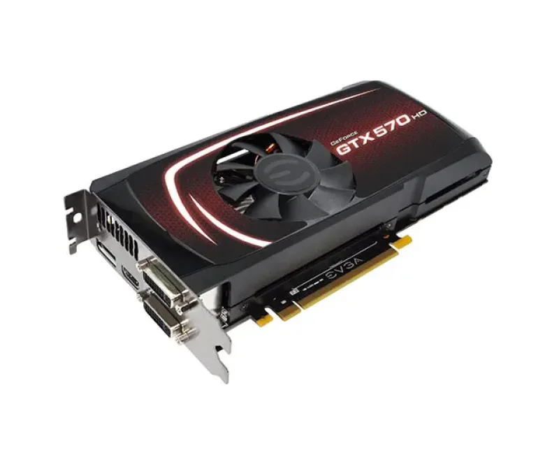 025-P3-1579-KR - EVGA GeForce GTX 570 HD 1.2GB PCI Express DVI/ HDMI/ DisplayPort Video Graphics Card