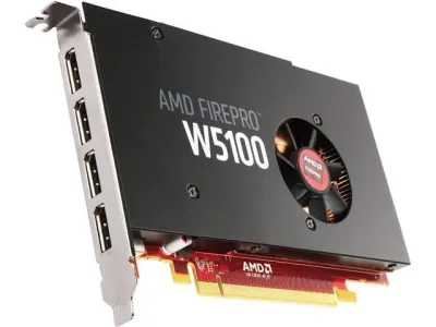 02CVKJ - Dell AMD FirePro W5100 4GB Professional Video Graphics Card