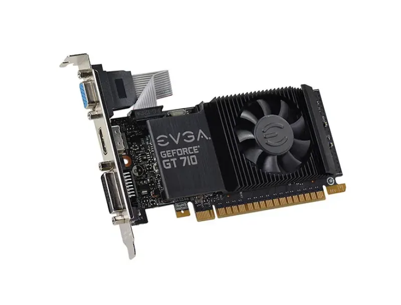 02G-P3-3713-KR - EVGA GeForce GT 710 2GB GDDR5 64-Bit HDMI / D-Sub / DVI-D PCI Express 2.0 Video Graphics Card