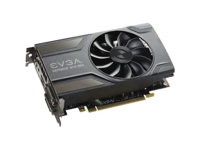02G-P4-1954-KR - EVGA GeForce GTX 950 2GB Gaming (DP, HDMI, Dual DVI), Silent Cooling Graphics Card