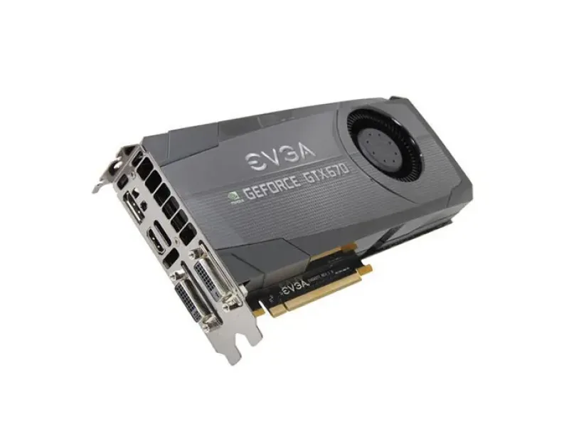 02G-P4-2676-KR - EVGA GeForce GTX 670 FTW LE 2GB GDDR5 PCI Express 3.0 x16 DVI-I/ DVI-D/ HDMI/ Display-Port/ SLI Support Video Graphics Card