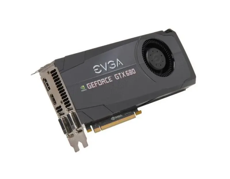 02G-P4-2684-KR - EVGA GeForce GTX 680 2GB GDDR5 256-Bit PCI Express 3.0 x16 Dual DVI/ HDMI/ DisplayPort/ HDCP Ready/ SLI Ready Video Graphics Card