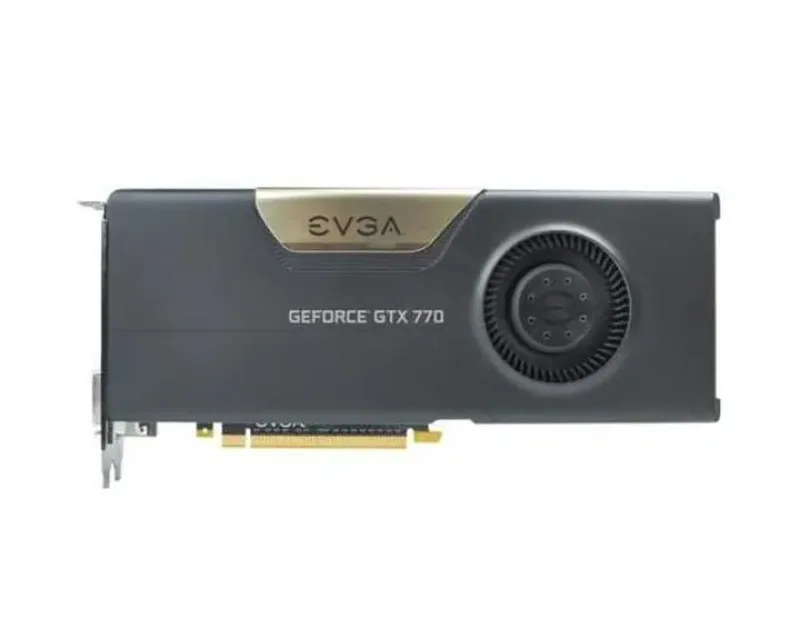 02G-P4-2770-KR - EVGA GeForce GTX 770 2GB 256-Bit GDDR5 PCI Express 3.0 x16 Dual DVI/ HDMI/ DisplayPort/ SLI Support Video Graphics Card