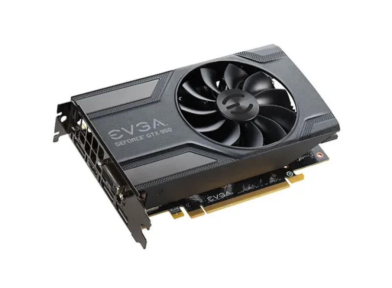 02G-P4-2951-LA - EVGA GeForce GTX 950 SuperClocked 2GB 128-Bit GDDR5 PCI Express 3.0 DVI-I/ HDMI/ 3x DisplayPort Video Graphics Card