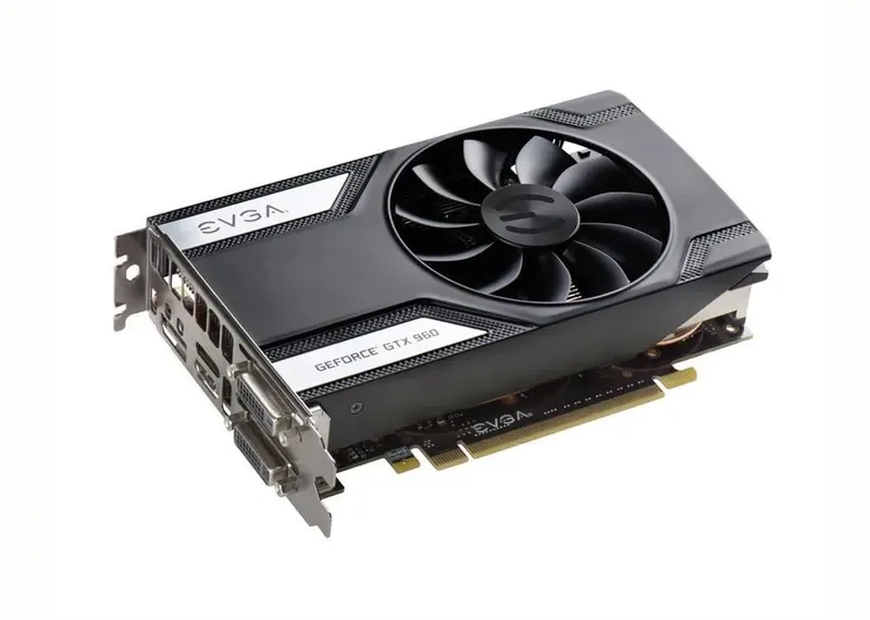 02G-P4-2962-LA - EVGA GeForce GTX 960 SuperClocked 2GB DDR5 128-Bit PCI Express DVI-I/DVI-D/ HDMI/ DisplayPort Video Graphics Card