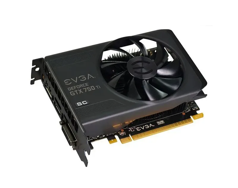 02G-P4-3753-LA - EVGA GeForce GTX 750 Ti SuperClocked 2GB GDDR5 128-Bit PCI Express 3.0 x16 DVI-I/ HDMI/ DisplayPort Video Graphics Card