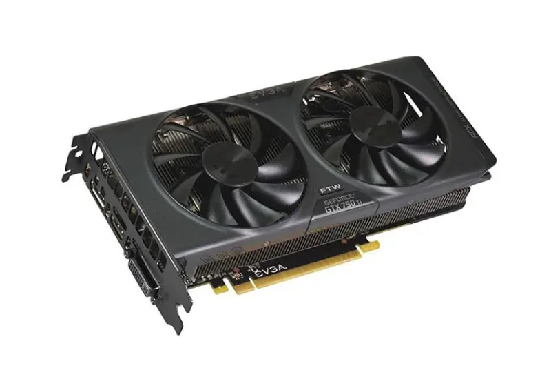 02G-P4-3757-L1 - EVGA GeForce GTX 750 Ti FTW 2GB 128-Bit GDDR5 PCI Express 3.0 DVI-I/ HDMI/ DisplayPort Video Graphics Card
