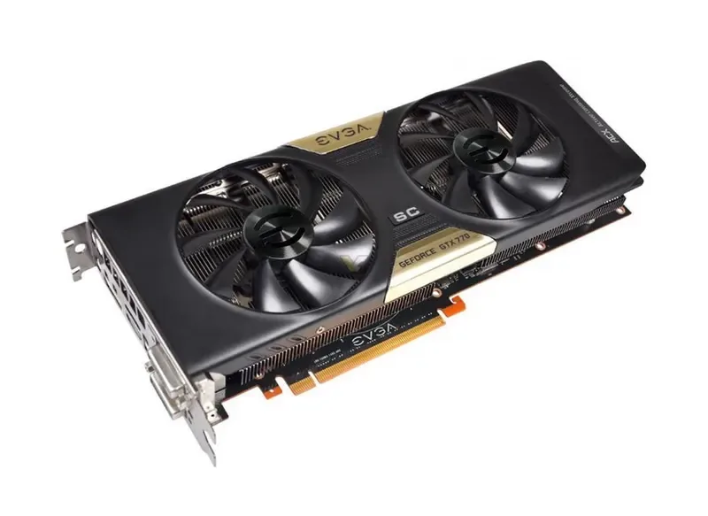 02G-P4-3771-A1 - EVGA GeForce GTX 770 SC 2GB 256-Bit GDDR5 PCI Express 3.0 x16 Dual DVI/ HDMI/ DisplayPort/ SLI Support Video Graphics Card