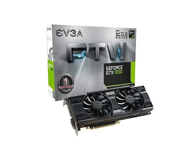 02G-P4-6157-KR - EVGA Geforce GTX 1050 Graphic Card 1.44 GHz Core 1.56 GHz Boost Clock 2GB GDDR5 PCI Express 3.0 x16 Dual Slot Space Required