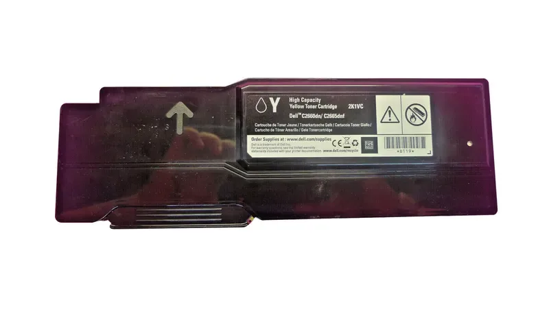 02K1VC - Dell 4000 Pages Yellow Toner for C266xdn/dnf Printer