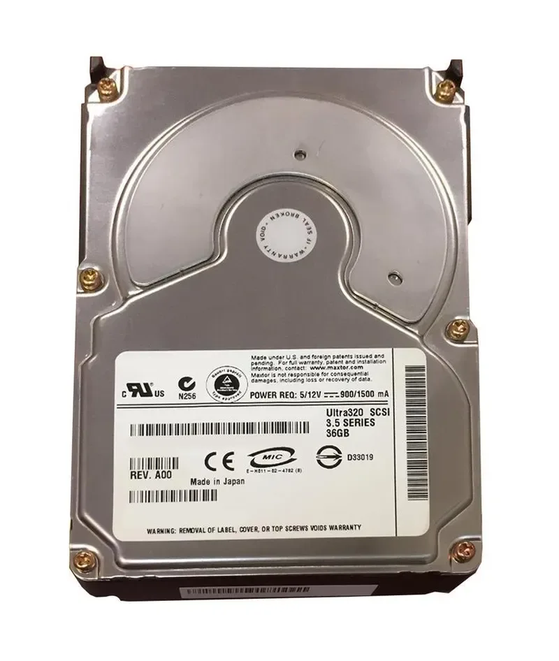 02R685 - Dell 36GB 10000RPM Ultr320 SCSI 80-Pin 3.5-inch Hard Drive