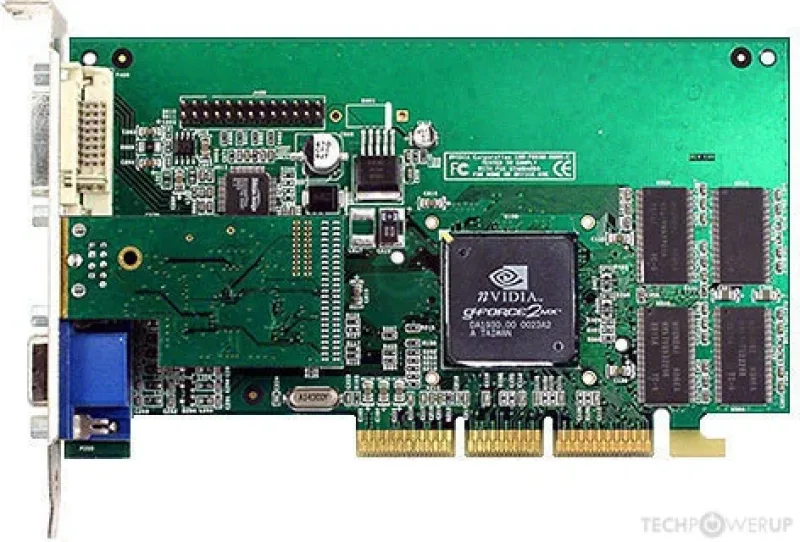 032-P1-NV59-LE - EVGA e-GeForce2 MX-400 32MB PCI 2.1 Video Graphics Card