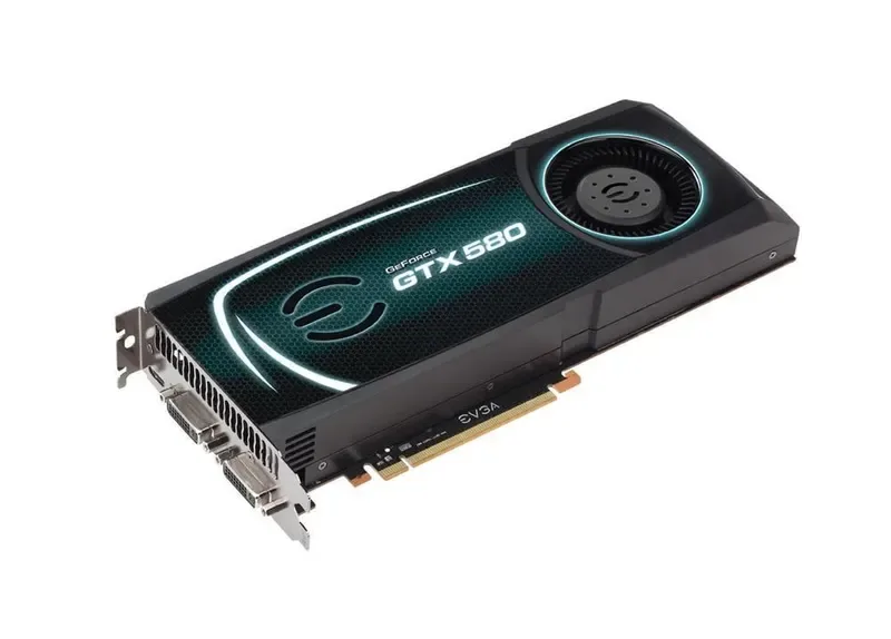 03G-P3-1584-ER - EVGA GeForce GTX 580 3GB PCI Express DVI-I/ Mini-HDMI Video Graphics Card