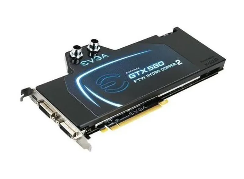 03G-P3-1591-KR - EVGA GeForce GTX 580 Hydro Copper 2 3GB 384-Bit GDDR5 PCI Express 2.0 x16 HDCP Ready/ SLI Support Video Graphics Card