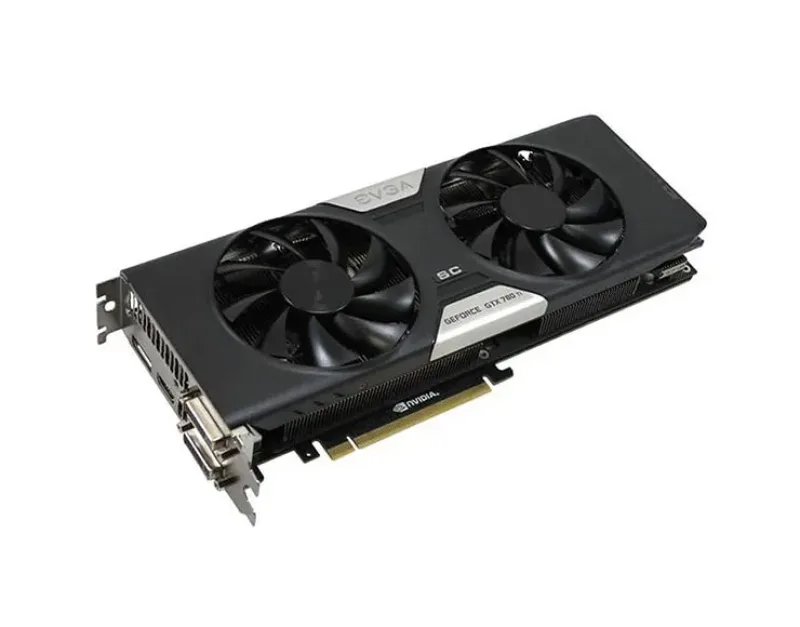 03G-P4-2884-KR - EVGA GeForce GTX 780 Ti SuperClocked 3GB GDDR5 384-Bit PCI Express 3.0 DVI/ HDMI/ DisplayPort/ SLI Supported Video Graphics Card