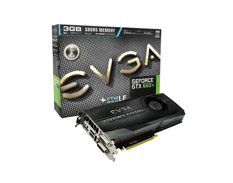 03G-P4-3666-AR - EVGA GeForce GTX 660 Ti FTW LE+ 3GB 192-Bit GDDR5 HDCP Ready SLI Support PCI Express 3.0 x16 Video Graphics Card