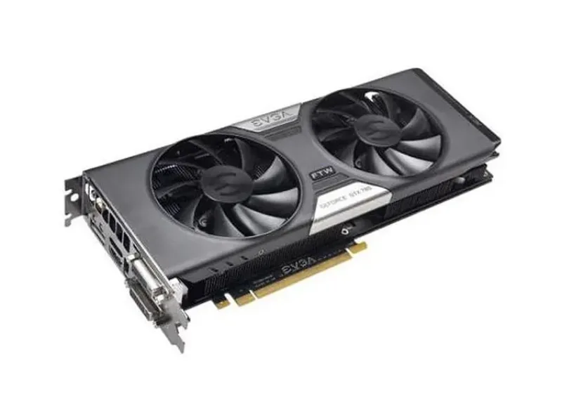 03G-P4-3784-B1 - EVGA GeForce GTX 780 Dual FTW 3GB GDDR5 384-Bit PCI Express 3.0 x16 DVI-I/ DVI-D/ HDMI/ DisplayPort Video Graphics Card