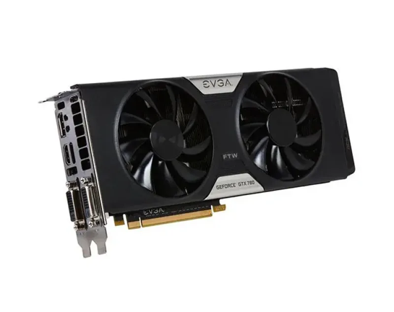 03G-P4-3784-KR - EVGA GeForce GTX 780 Dual FTW 3GB GDDR5 384-Bit PCI Express 3.0 x16 DVI-I/ DVI-D/ HDMI/ DisplayPort Video Graphics Card