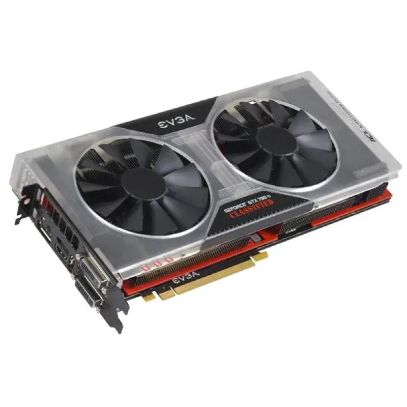03G-P4-3887-KR - EVGA GeForce GTX 780 Ti Classified K NGP N Reference Edition 3GB GDDR5 384-Bit PCI Express 3.0 SLI Support Video Graphics Card
