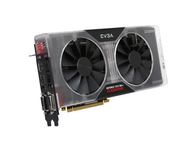 03G-P4-3888-KR - EVGA GeForce GTX 780 Ti Classified K NGP N Edition 3GB GDDR5 384-Bit PCI Express 3.0 SLI Support Video Graphics Card