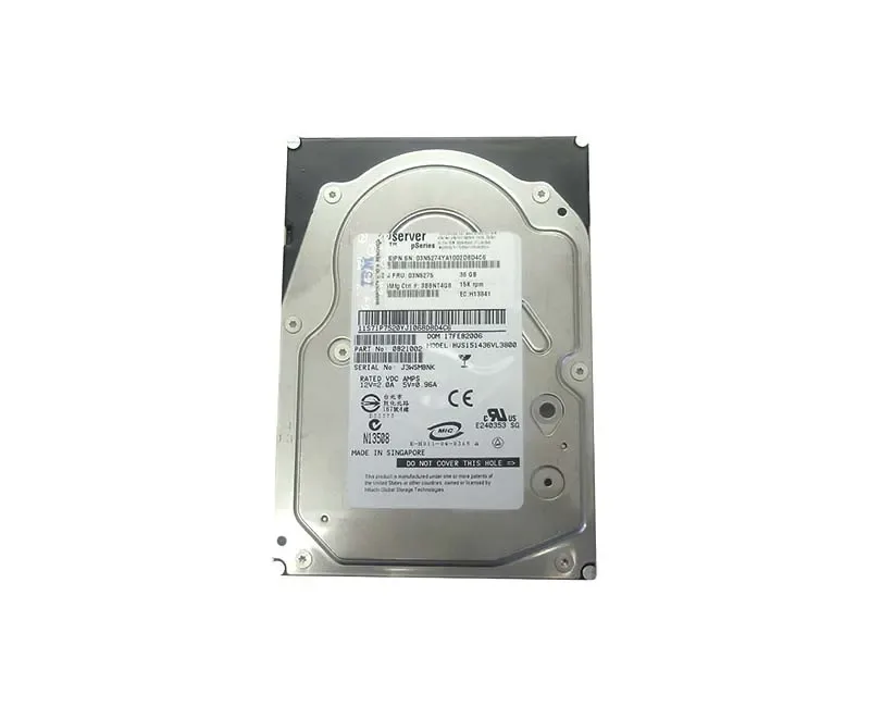 03N5275 - IBM 36GB 15000RPM Ultra-320 SCSI 80-Pin 3.5-inch Hard Drive