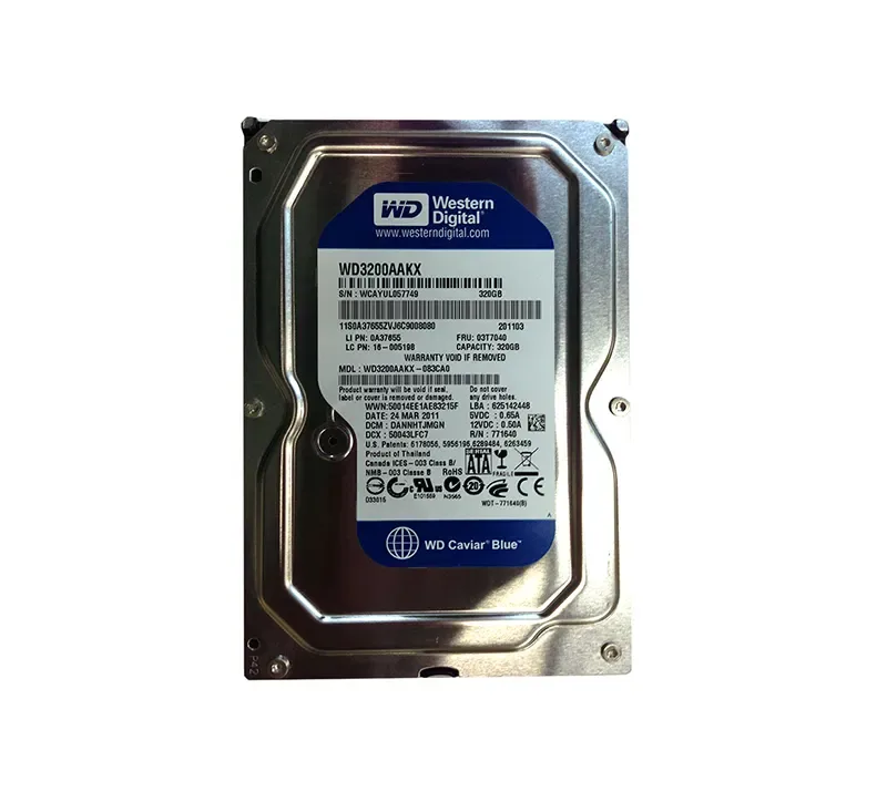 03T7040 - IBM Lenovo 320GB 7200RPM SATA 6GB/s 3.5-inch Hard Disk Drive