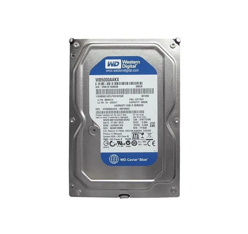 03T7041 - Lenovo 500GB 7200RPM SATA 6Gb/s 16MB Cache 3.5-inch Hard Drive