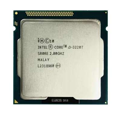 03T7064 - Lenovo 2.8GHz 5GT/s DMI 3MB L3 Cache Socket LGA1155 Intel Core i3-i3-3220T 2-Core Processor