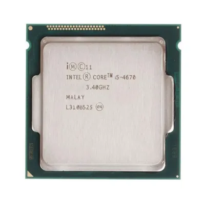 03T7163 - Lenovo 3.40GHz 5GT/s DMI2 6MB SmartCache Socket LGA1150 Intel Core i5-4670 4-Core Processor