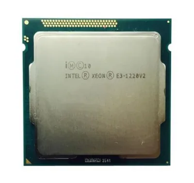 03T8250 - Lenovo 3.10GHz 5GT/s DMI 8MB SmartCache Socket FCLGA1155 Intel Xeon E3-1220 V2 4-Core Processor