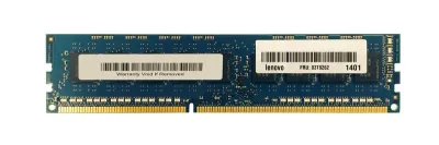 03T8262 - IBM 8GB DDR3-1600MHz PC3-12800 ECC Unbuffered CL11 240-Pin DIMM 1.35V Low Voltage Dual Rank Memory Module
