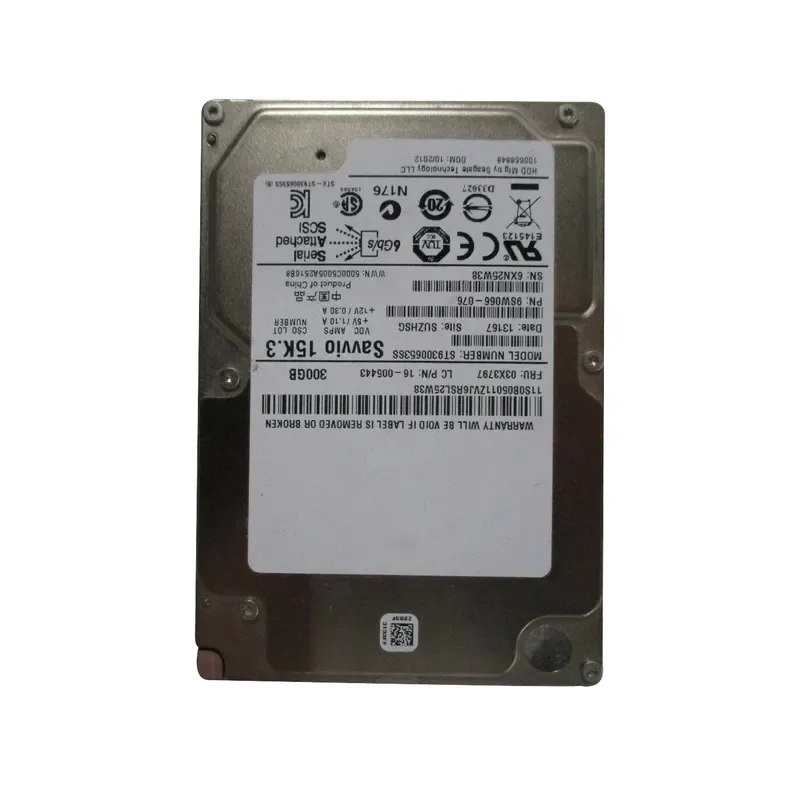 03X3797 - Lenovo ThinkServer 300GB 15000RPM SAS 6Gb/s 2.5-inch Hard Drive