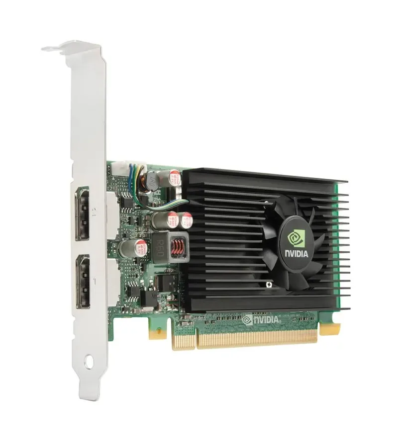 040GW9 - Dell nVidia Quadro NVS 310 512MB DDR3 PCI-Express 2 x16 2xDisplayPort Full Height Video Card