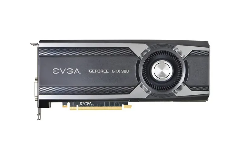 04G-P4-1980-B1 - EVGA GeForce GTX 980 4GB 256-Bit DDR5 PCI Express DVI-I/ HDMI/ DisplayPort Video Graphics Card
