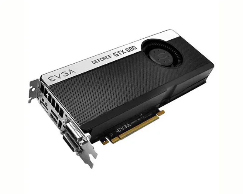 04G-P4-2686-AR - EVGA GeForce GTX 680 4GB GDDR5 256-Bit PCI Express 3.0 x16 Dual DVI/ HDMI/ DisplayPort/ HDCP Ready/ SLI Support Video Graphics Card