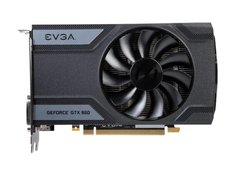 04G-P4-2962-KR - EVGA GeForce GTX 960 Superclocked Gaming ACX 2.0 4GB GDDR5 128bit PCI-E 3.0 16x Graphic Card