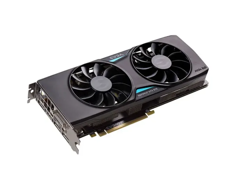 04G-P4-2978-A1 - EVGA GeForce GTX 970 FTW 4GB 256-Bit GDDR5 PCI Express 3.0 Dual DVI/ HDMI/ DisplayPort Video Graphics Card