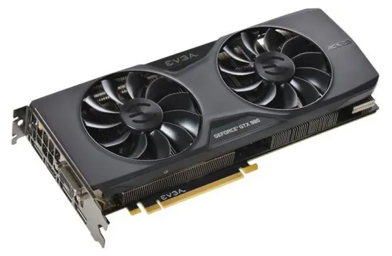 04G-P4-2983-LA - EVGA GeForce GTX 980 SuperClocked ACX 2.0 4GB GDDR5 256-Bit PCI-Express 3.0 x16 DVI Graphics Card