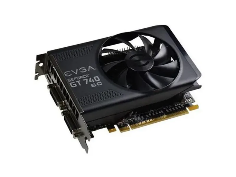 04G-P4-3748-A1 - EVGA GeForce GT 740 SuperClocked 4GB DDR5 128-Bit PCI Express 3.0 DVI-I/ DVI-D/ Mini-HDMI Video Graphics Card