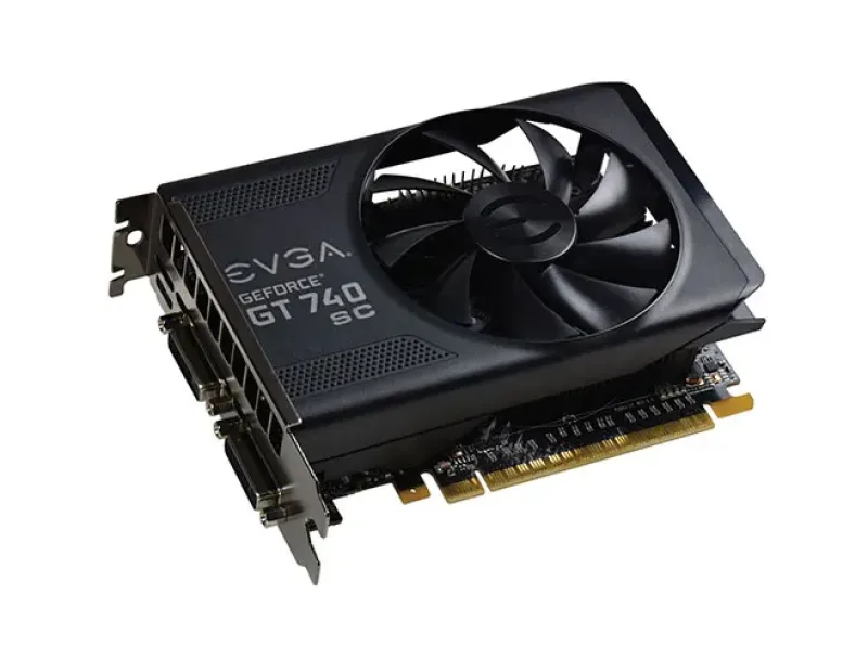 04G-P4-3748-AR - EVGA GeForce GT 740 SuperClocked 4GB DDR5 128-Bit PCI Express 3.0 DVI-I/ DVI-D/ Mini-HDMI Video Graphics Card