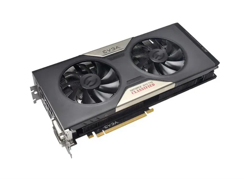 04G-P4-3778-KR - EVGA GeForce GTX 770 4GB Dual GDDR5 256-Bit PCI-Express 3.0 x16 Dual DVI Graphics Card