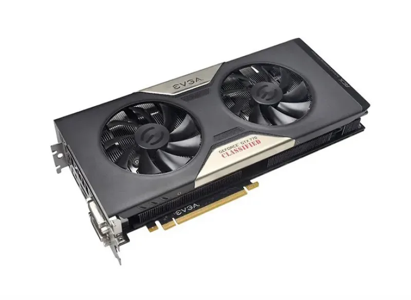 04G-P4-3778-LA - EVGA GeForce GTX 770 4GB Dual GDDR5 256-Bit PCI-Express 3.0 x16 Dual DVI Graphics Card