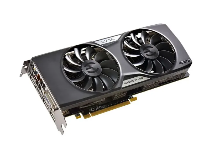 04G-P4-3966-LA - EVGA GeForce GTX 960 4GB 128-Bit GDDR5 PCI Express 3.0 x16 DVI-I/ HDMI/ 3x DisplayPort/ SLI Supported Video Graphics Card
