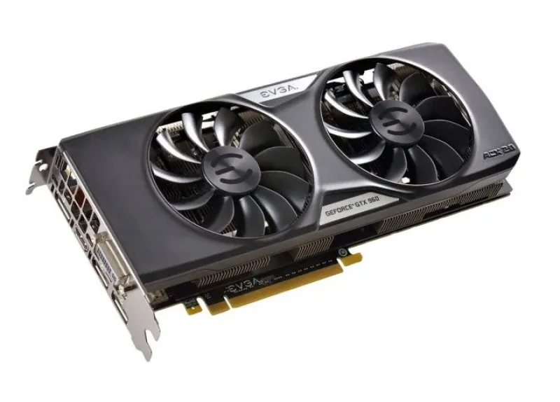 04G-P4-3969-KR - EVGA GeForce GTX 960 4GB FTW GAMING ACX 2.0+, Whisper Silent Cooling Graphics Card