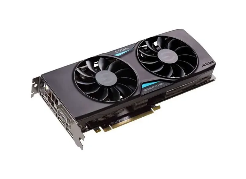 04G-P4-3975-LA - EVGA GeForce GTX 970 ACX 2.0 4GB GDDR5 256-Bit PCI Express 3.0 SLI Ready HDMI Dual-link DVI-I 3x DisplayPort Video Graphics Card
